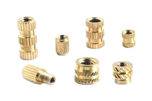 brass knurled inserts